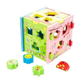 Развивающая игрушка Кубик Радужный Mapacha 76644