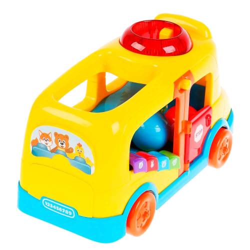 Развивающая игрушка Обучающий автобус Умка 1801I210-R фото 3