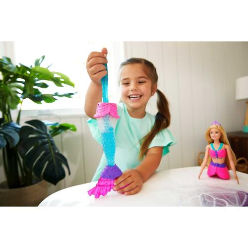 Русалочка Barbie со слаймом Mattel GKT75 фото 4