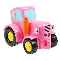 Конструктор для малышей Розовый трактор 4 детали Город мастеров 10010-GK