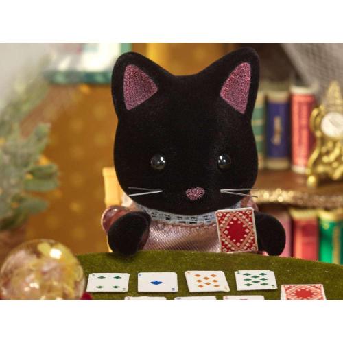 Игровой набор Sylvanian Families Семья Чёрных котов Epoch 5530 фото 3