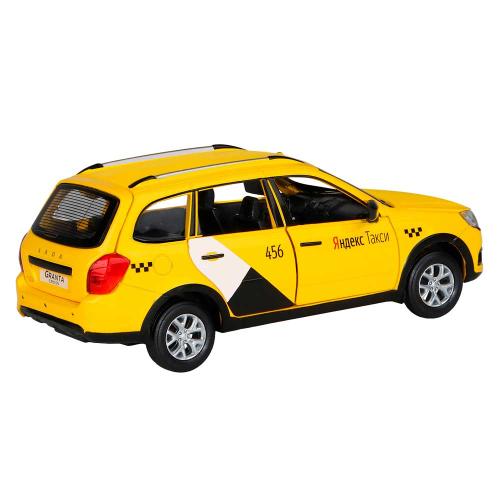 Машинка коллекционная Lada Granta Cross Яндекс Такси Автопанорама JB1251347 фото 3