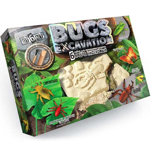 Набор Bugs Excavation Насекомые Danko Toys BEX-01-03