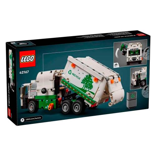 Конструктор Lego Technic Электрический мусоровоз 503 детали Lego 42167 фото 3