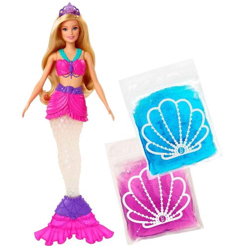 Русалочка Barbie со слаймом Mattel GKT75