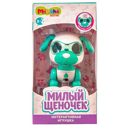 Интерактивная игрушка Милый щеночек Mioshi MAC0601-031  зелёный фото 2
